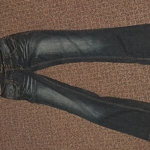 Amethyst Jeans Dark Blue Straight Leg